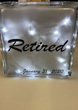 Load image into Gallery viewer, 8x8 Lighted Glass Blocks
