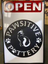 Load image into Gallery viewer, Company Logo Services  18&quot;-120&quot; , 14 ga metal, powder coated
