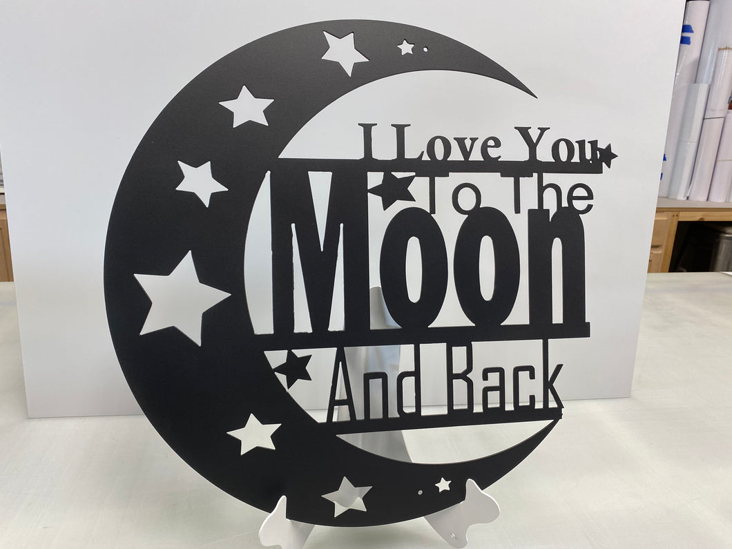 Love you to the Moon and back 