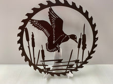 Load image into Gallery viewer, Duck Saw 14&quot; Round  ,14 ga metal , powder coated
