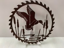 Load image into Gallery viewer, Duck Saw 14&quot; Round  ,14 ga metal , powder coated

