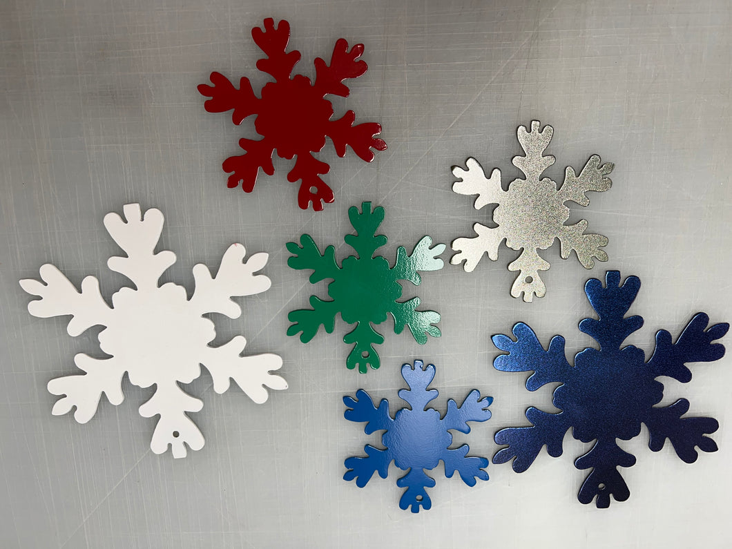 Snowflake Christmas Ornament Bundle of 4