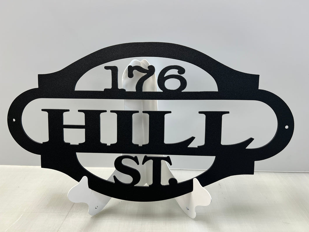 Address Sign 18