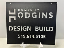 Load image into Gallery viewer, Company Logo Services  18&quot;-120&quot; , 14 ga metal, powder coated
