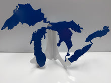 Load image into Gallery viewer, Great Lakes Scene approx 23&quot; x 13&quot;, 14 ga metal , powder coated.
