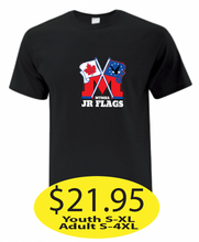 Load image into Gallery viewer, JR Flags Dry Fit Short Sleeve with Large Logo printed
