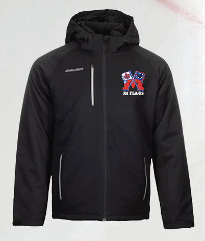 JR Flags Bauer Supreme HEAVY WEIGHT WINTER Jacket with Logo Embroidered