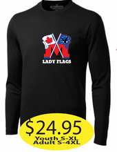 Load image into Gallery viewer, Lady Flags Cotton Long with Large Logo printed
