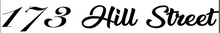 Load image into Gallery viewer, Address Sign Script #2, 14 ga metal , powder coated
