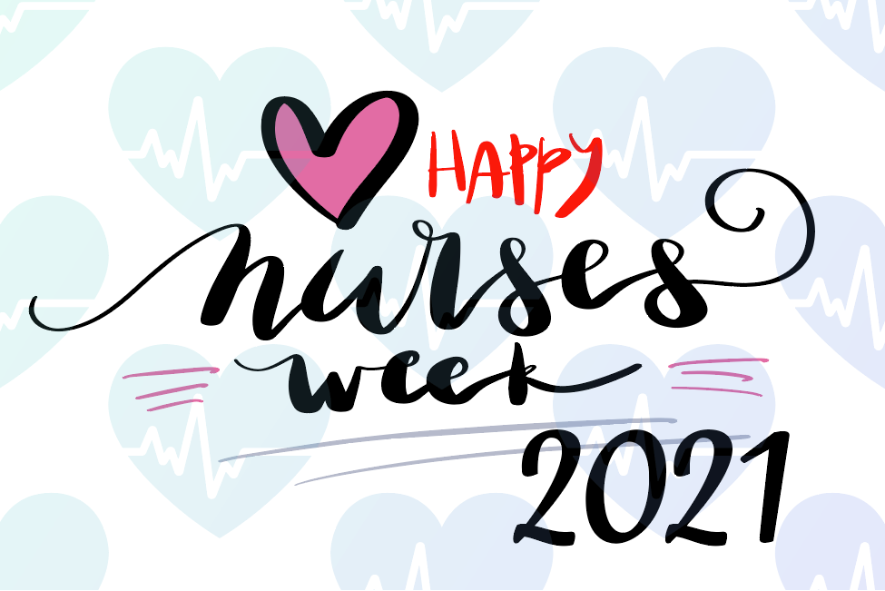 Nurses Week 2 Lawn Sign includes yard stake