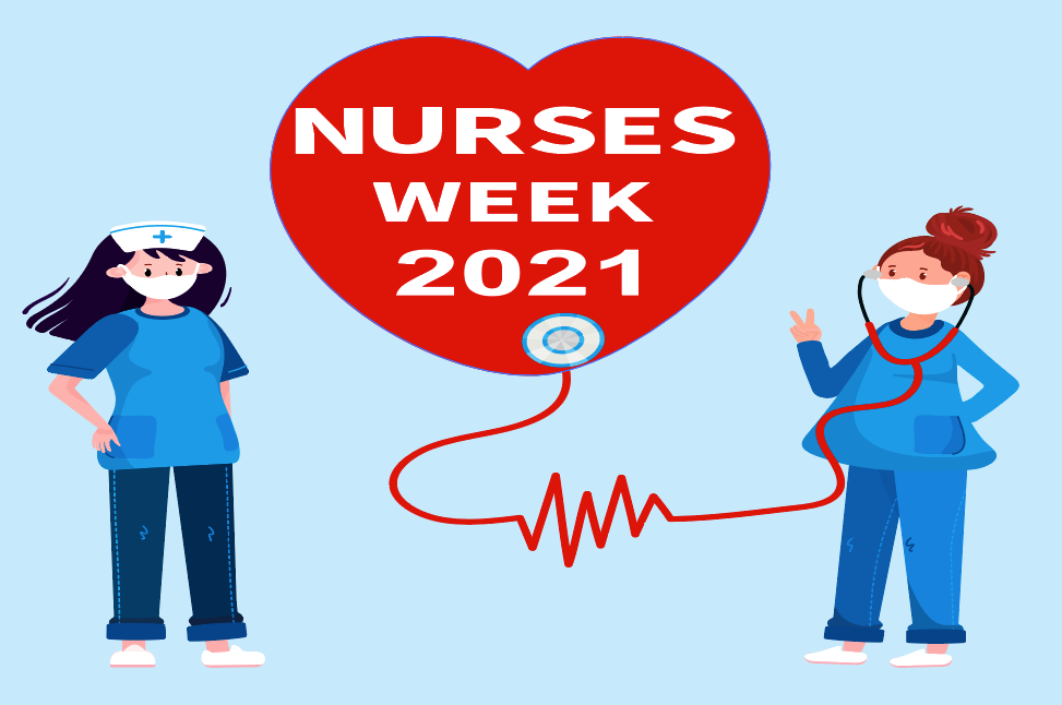 Nurses Week 1 Lawn Sign includes yard stake