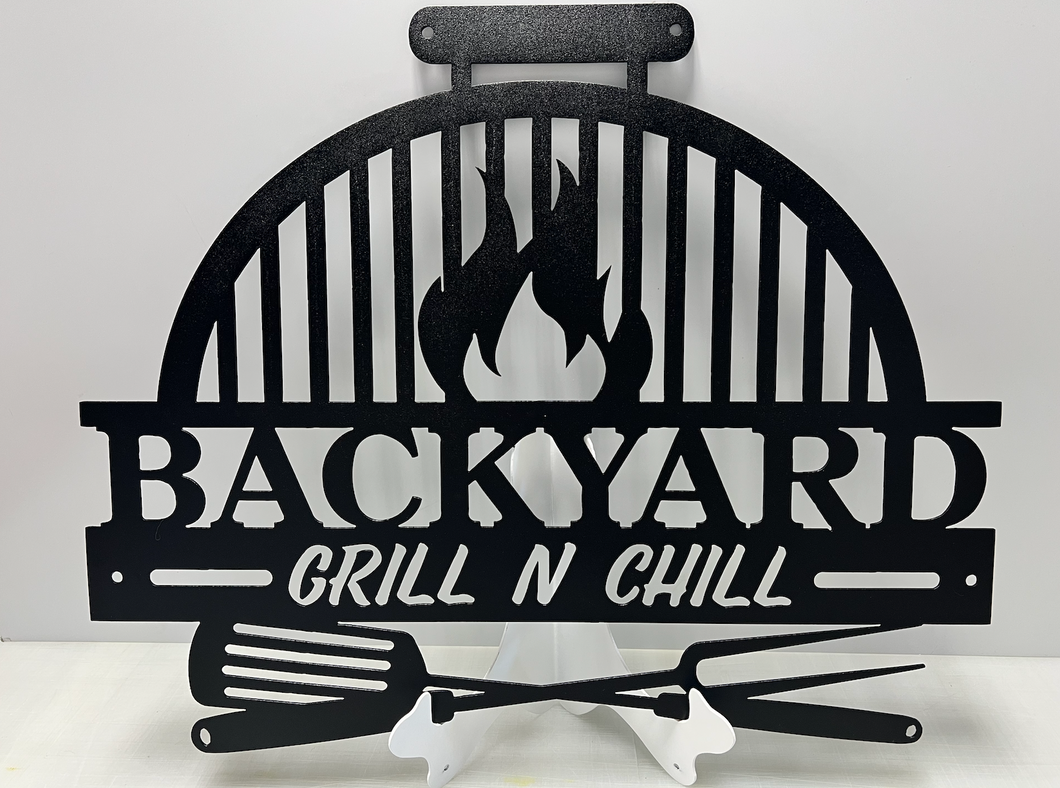 BBQ LID Backyard  Scene 24