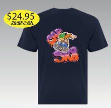 Load image into Gallery viewer, Sk8te Park Cotton Short Sleeve with Logo on back printed
