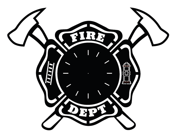 Firefighter Clock Classic 30