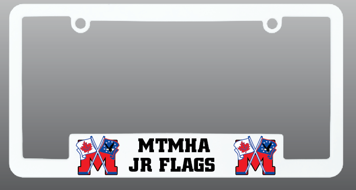 Jr Flags License Plate Holder