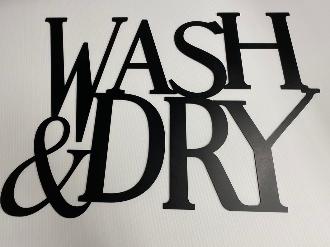 Wash & Dry Metal Wall Art 18